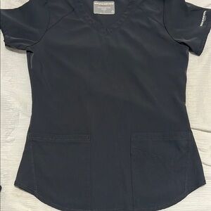 Skechers Black Fitted Short Sleeve Tee and Pants Scrubs